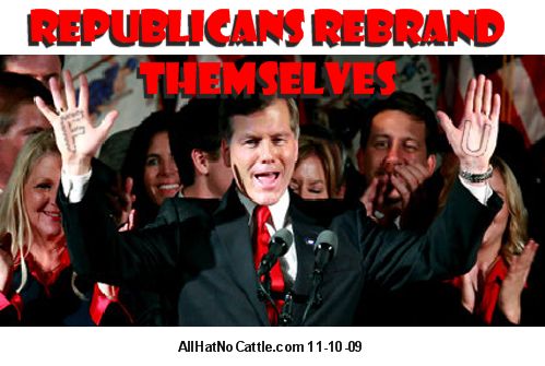 "Look closely into the palms of my hands," said the toothless grinned winner in a red state.