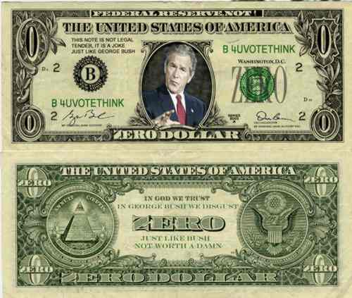 dollar bill. Value of the US Dollar - All